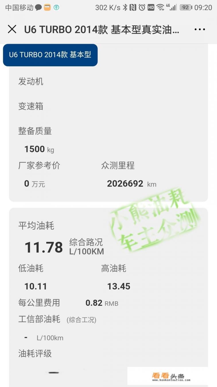 纳智捷的油耗是多少