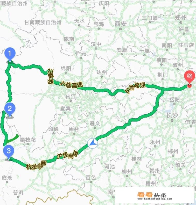 8月份武汉往返稻城的自驾游该如何规划路线 8月份武汉往返稻城的自驾游该如何规划路线