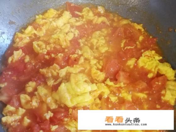 柿子炒鸡蛋家庭版 柿子炒鸡蛋家庭版