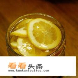 柠檬用冰糖怎么腌制