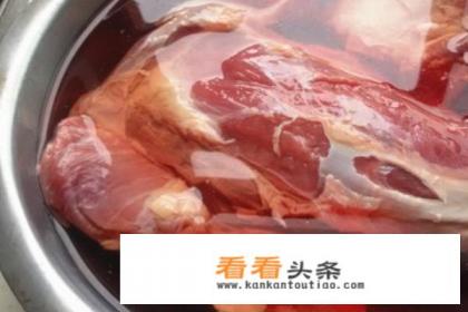 卤牛腱子肉的做法最正宗的做法