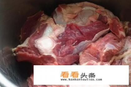 卤牛腱子肉的做法最正宗的做法