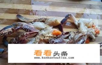 螃蟹炒年糕的做法