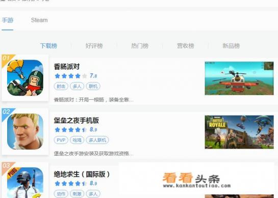 好玩的手机游戏排行榜前十名是哪些 好玩的手机游戏排行榜前十名是哪些