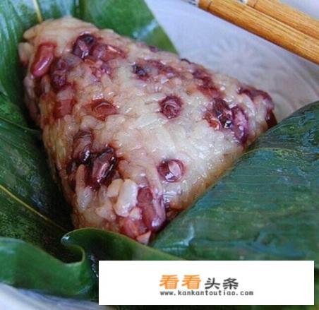 红豆糯米粽子做法 红豆糯米粽子做法