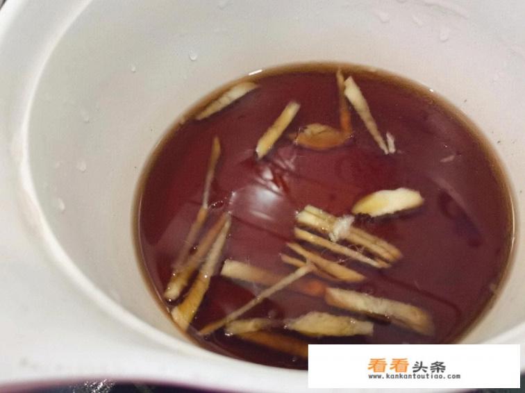 驱寒姜汤的正确煮法