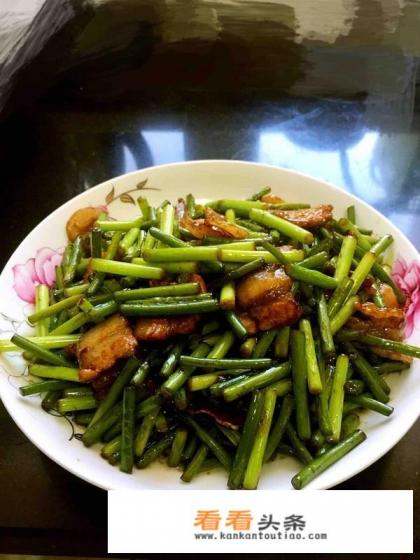 蒜苔炒肉怎么做 蒜苔炒肉怎么做