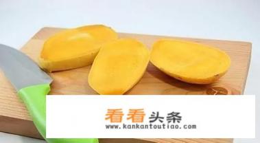 怎么剥芒果并切丁