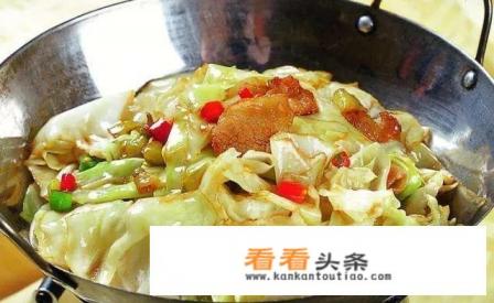 干锅包心菜的做法 干锅包心菜的做法