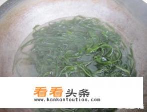 凉拌海带丝怎么做