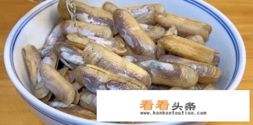 蛏子的处理 *** 蛏子的处理 ***