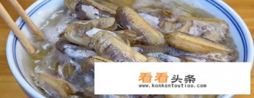 蛏子的处理 *** 蛏子的处理 ***