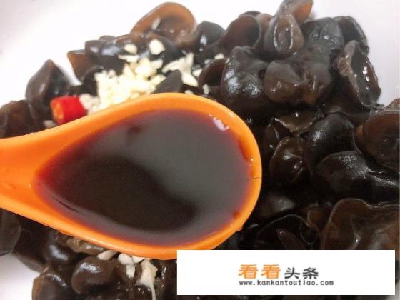 凉拌木耳怎样做好吃