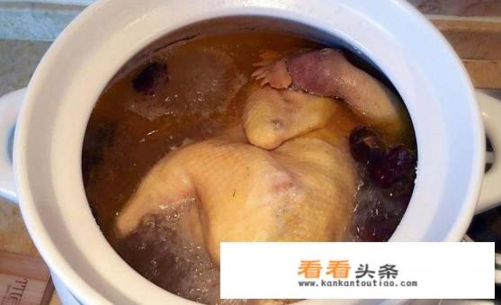 清炖三黄鸡汤怎么炖好喝又有营养