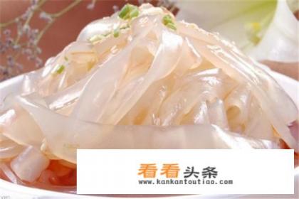 凉皮这样拌好吃