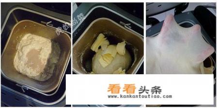 在家自己 *** 面包的过程