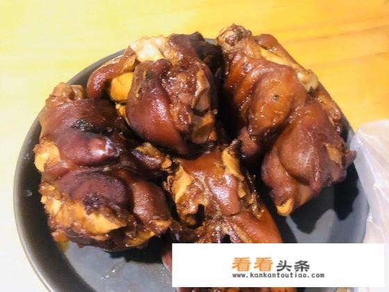阿满熟食猪蹄做法