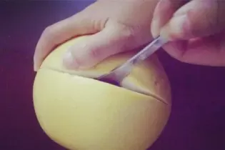 剥柚子的正确 *** 