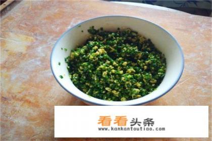 如何 *** 饺子馅之韭菜鸡蛋馅