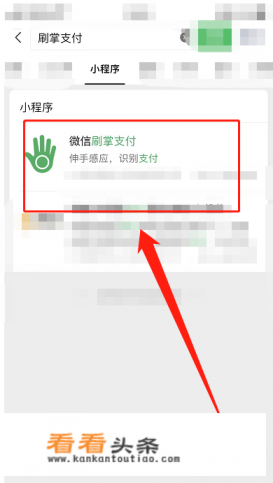 微信刷掌支付怎么设置