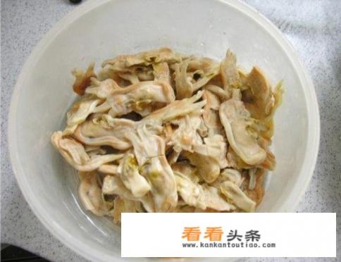 蛏子干的清洗与家常做法