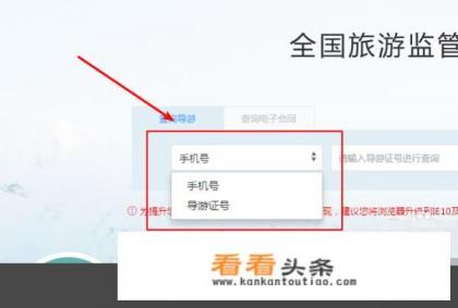 如何在网上查询导游证信息
