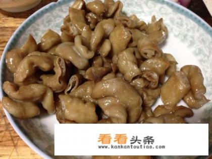 红烧猪大肠怎么做