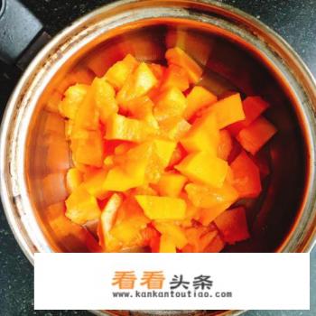 木瓜牛奶的简单做法
