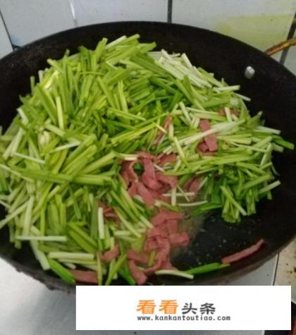 蒜苗的家常做法 蒜苗的家常做法