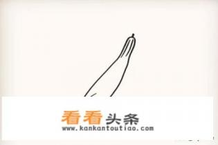 少儿蔬菜简笔画黄瓜怎么画