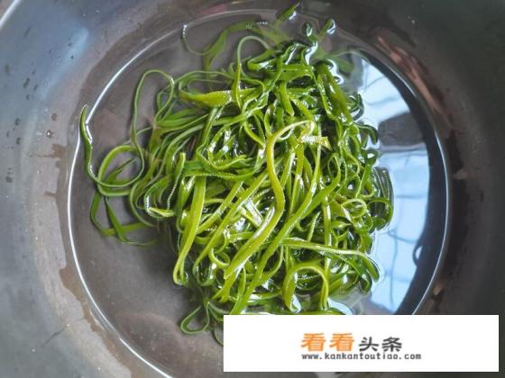凉拌海带丝的正确 *** 凉拌海带丝的正确 ***