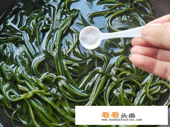 凉拌海带丝的正确 *** 凉拌海带丝的正确 ***