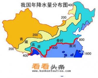 秦岭山脉在地图的位置